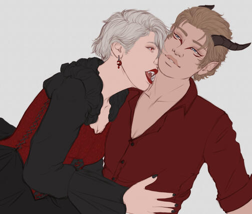 OC - Ciel &amp; Naeni (Halloween)